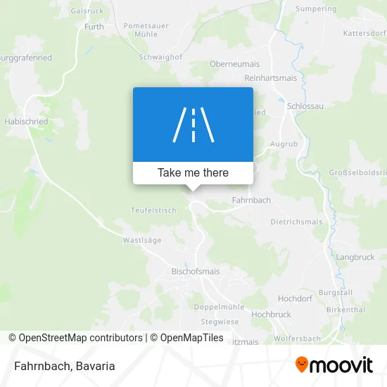 Fahrnbach map