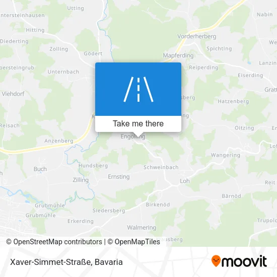 Xaver-Simmet-Straße map