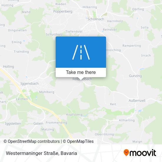 Westermaninger Straße map