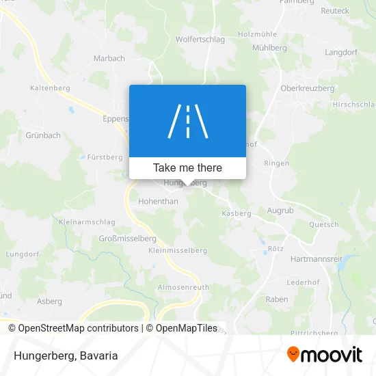 Карта Hungerberg