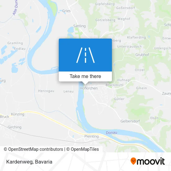 Карта Kardenweg