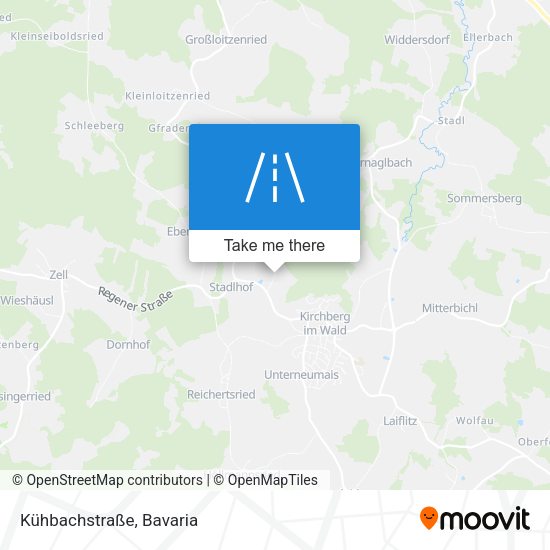Kühbachstraße map
