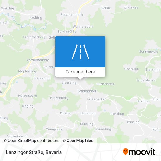 Lanzinger Straße map