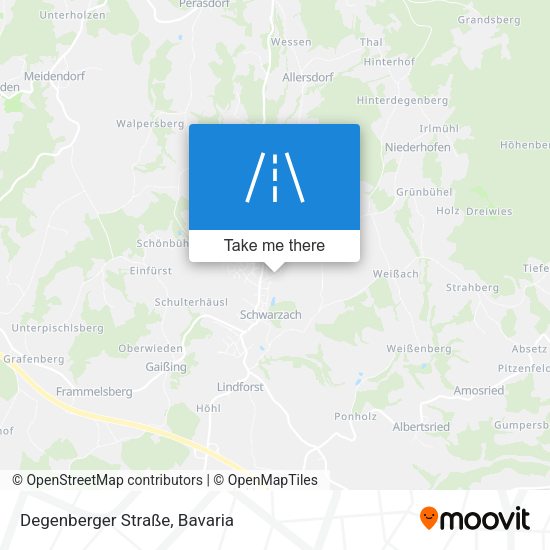 Degenberger Straße map