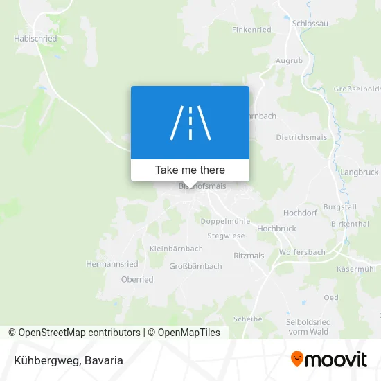 Карта Kühbergweg