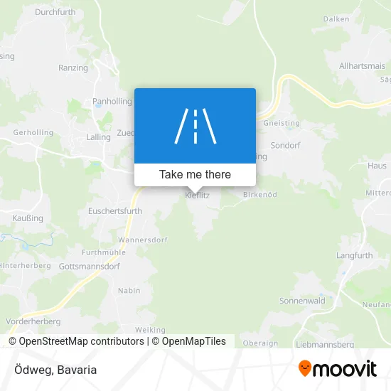 Карта Ödweg