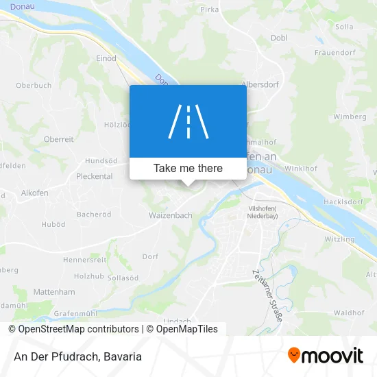 Карта An Der Pfudrach