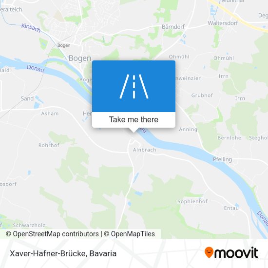 Xaver-Hafner-Brücke map