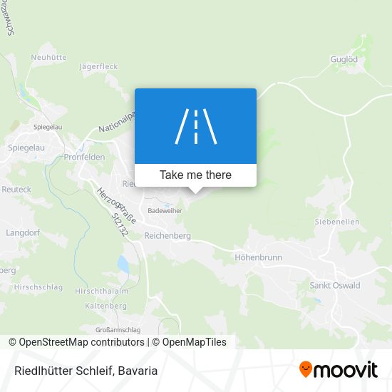 Riedlhütter Schleif map