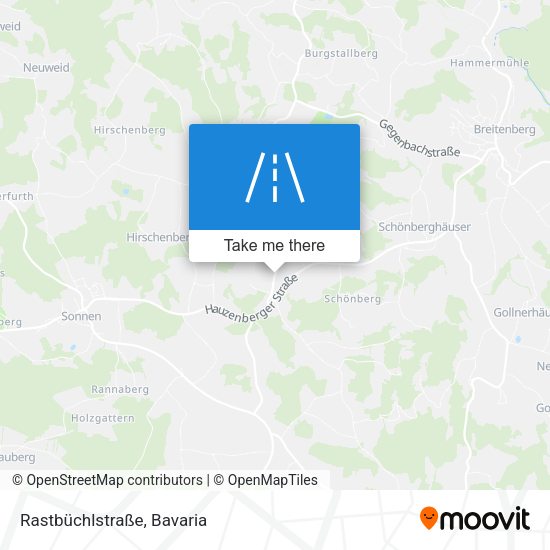Rastbüchlstraße map