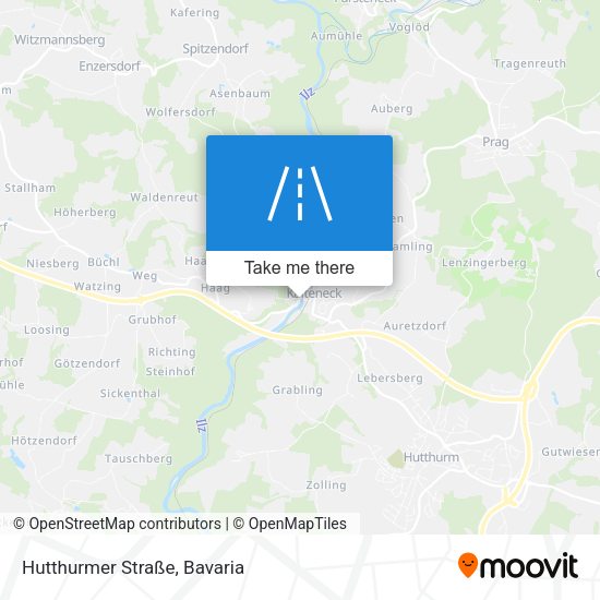 Hutthurmer Straße map