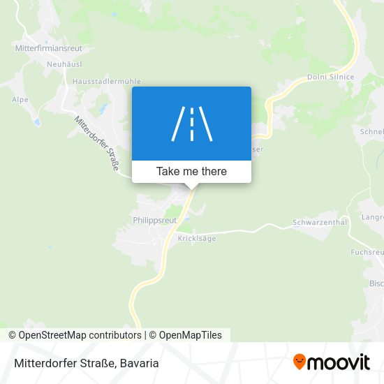 Mitterdorfer Straße map