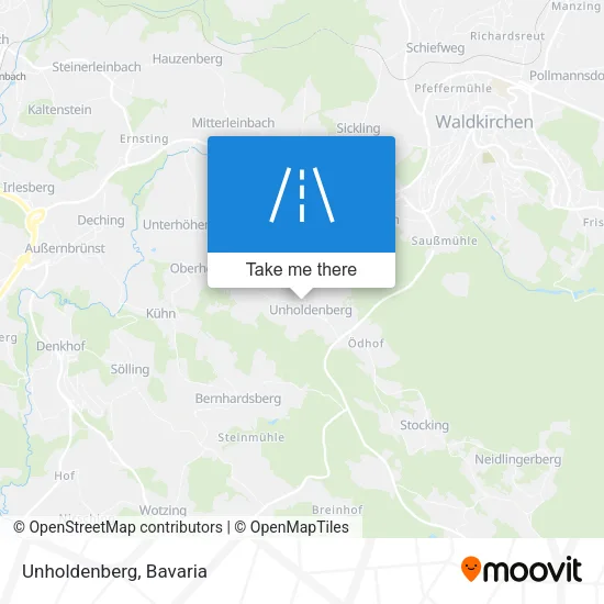 Карта Unholdenberg