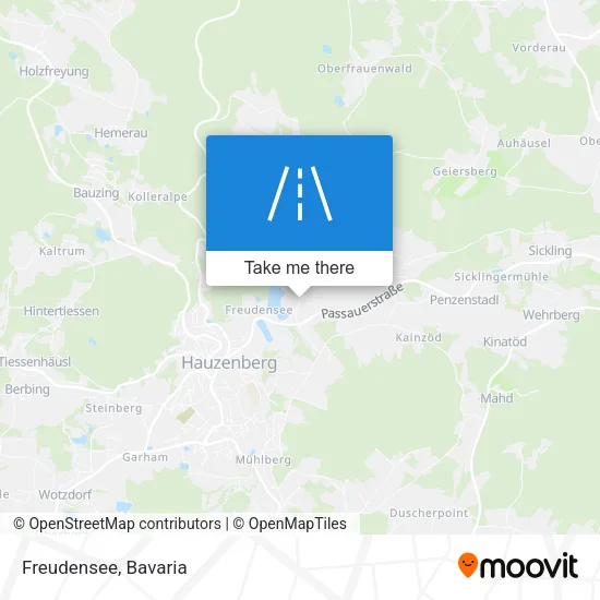 Карта Freudensee