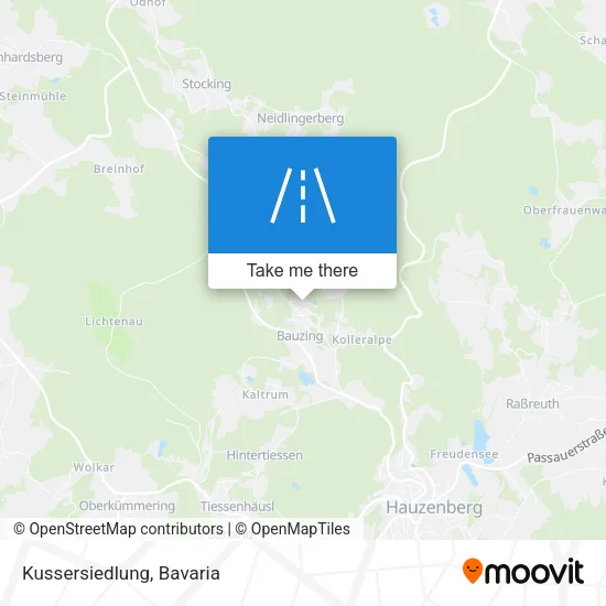 Карта Kussersiedlung
