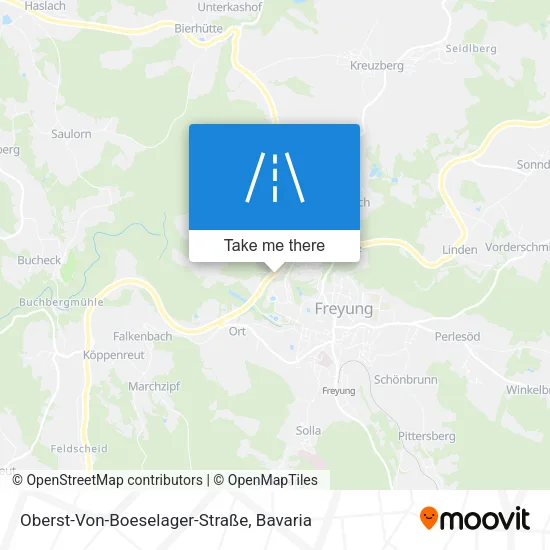 Карта Oberst-Von-Boeselager-Straße