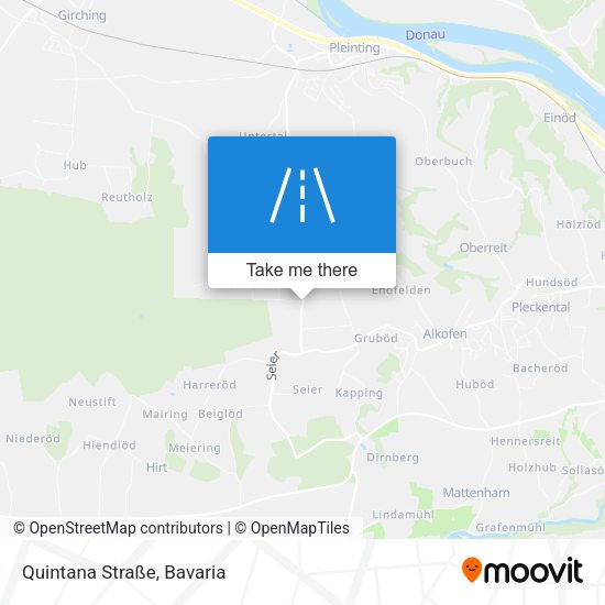 Quintana Straße map