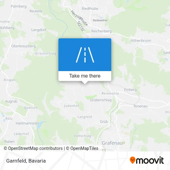 Карта Garnfeld
