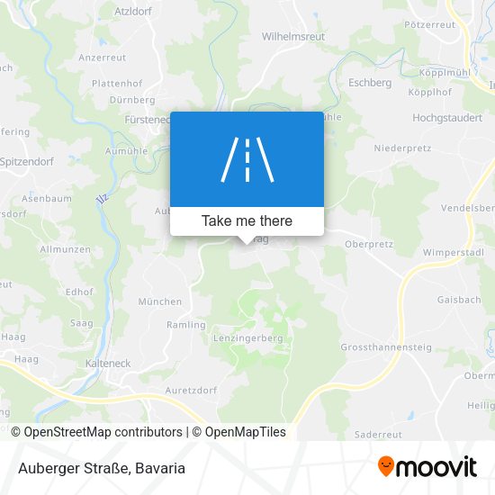 Auberger Straße map