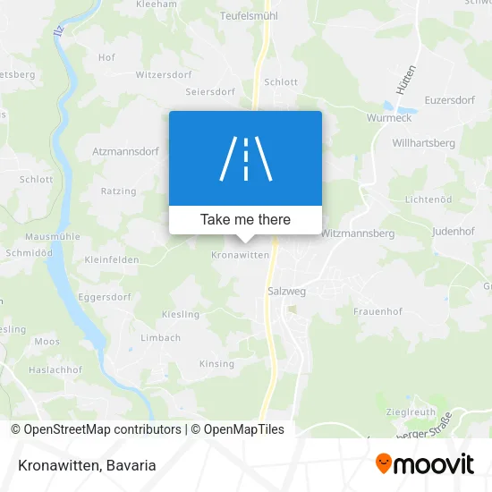 Карта Kronawitten