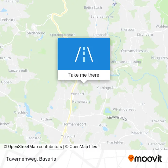 Карта Tavernenweg