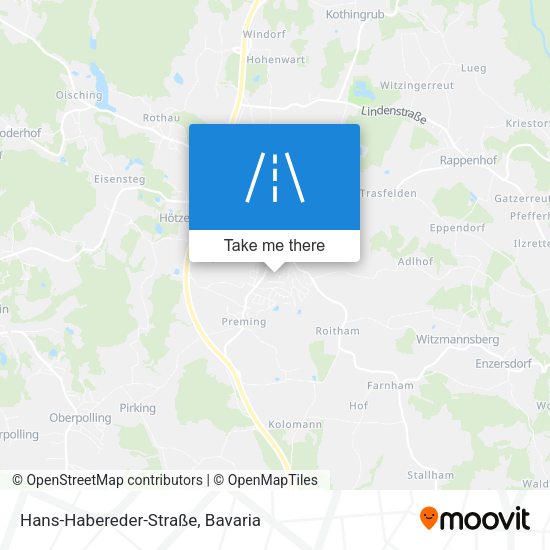 Hans-Habereder-Straße map