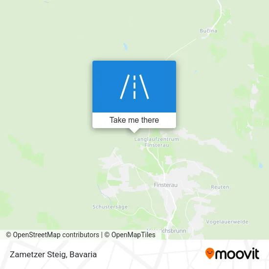 Карта Zametzer Steig