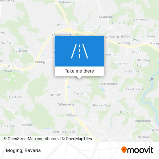 Карта Möging