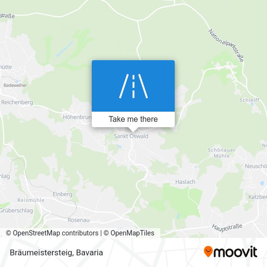 Bräumeistersteig map