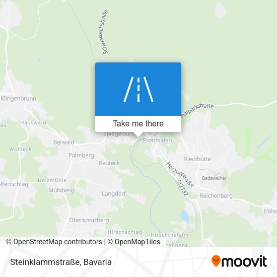 Steinklammstraße map