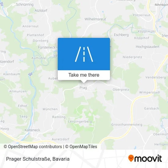 Карта Prager Schulstraße