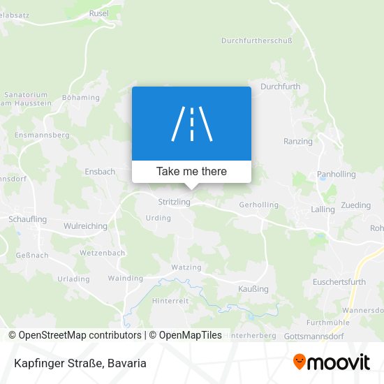 Kapfinger Straße map