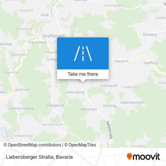 Liebersberger Straße map