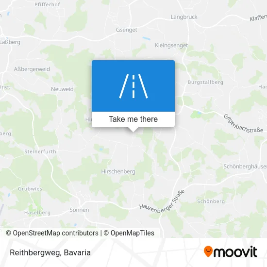 Карта Reithbergweg