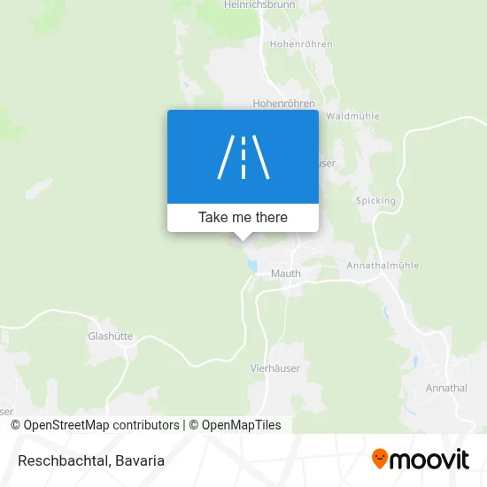 Reschbachtal map