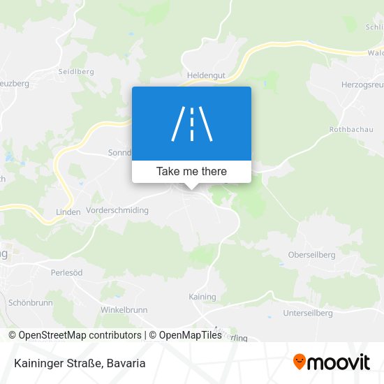Kaininger Straße map