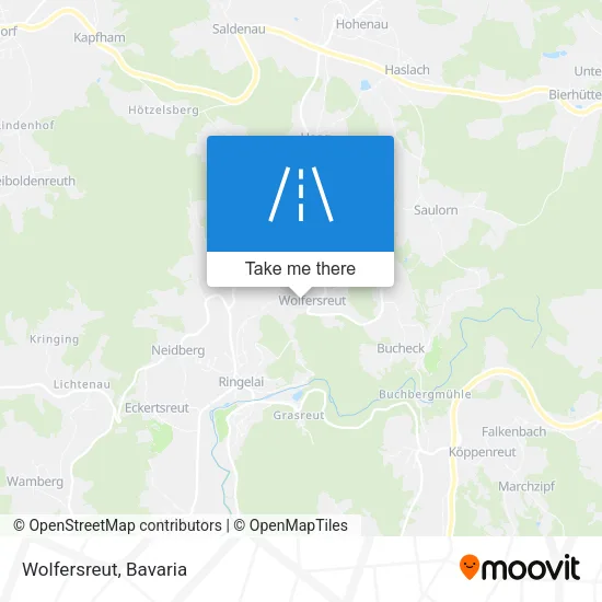 Wolfersreut map