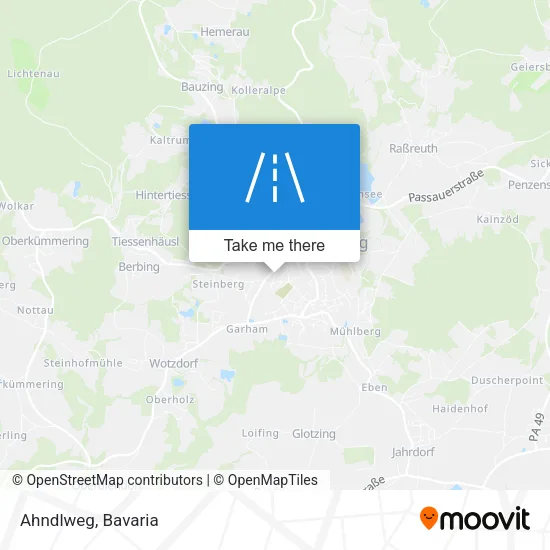 Карта Ahndlweg