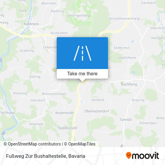 Fußweg Zur Bushaltestelle map