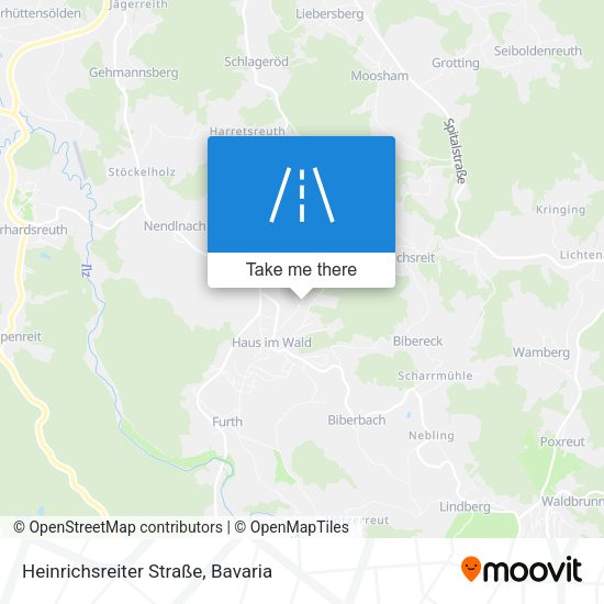 Heinrichsreiter Straße map