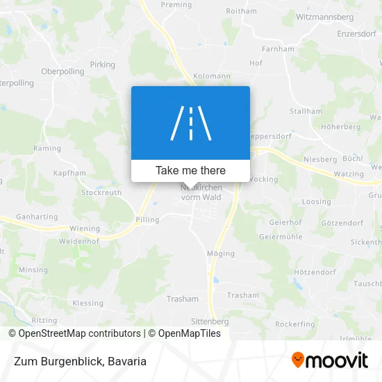 Карта Zum Burgenblick