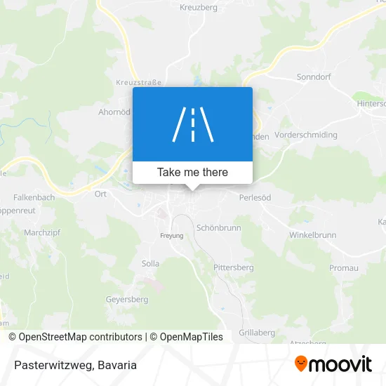 Карта Pasterwitzweg