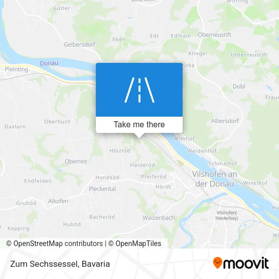 Карта Zum Sechssessel