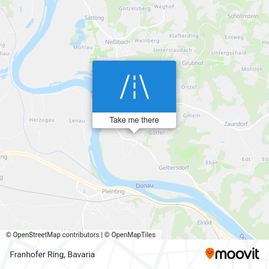 Карта Franhofer Ring