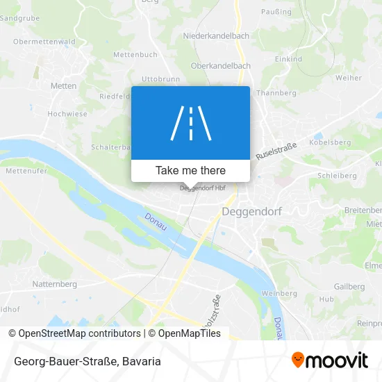 Карта Georg-Bauer-Straße