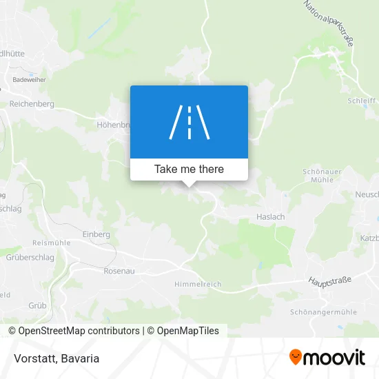 Карта Vorstatt