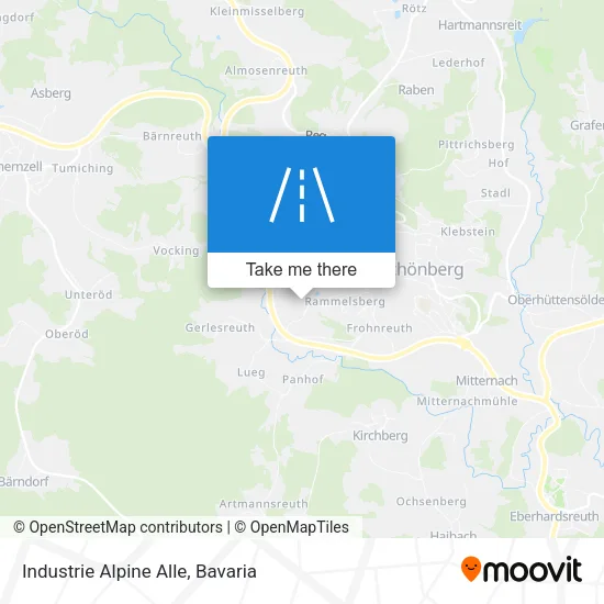 Industrie Alpine Alle map