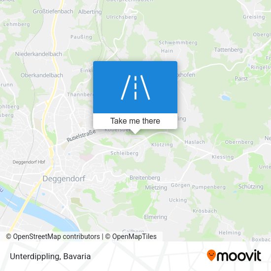 Карта Unterdippling