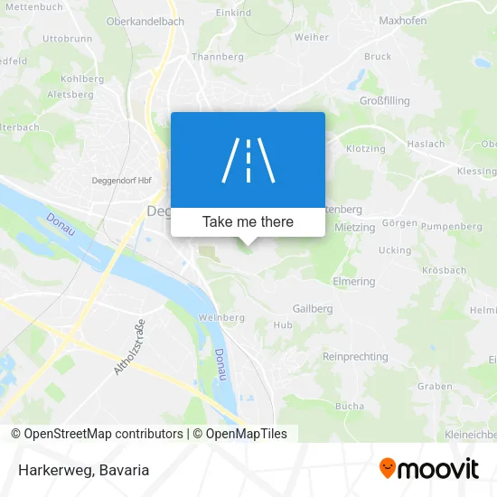 Карта Harkerweg
