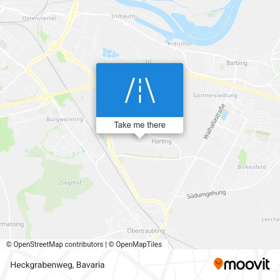 Heckgrabenweg map